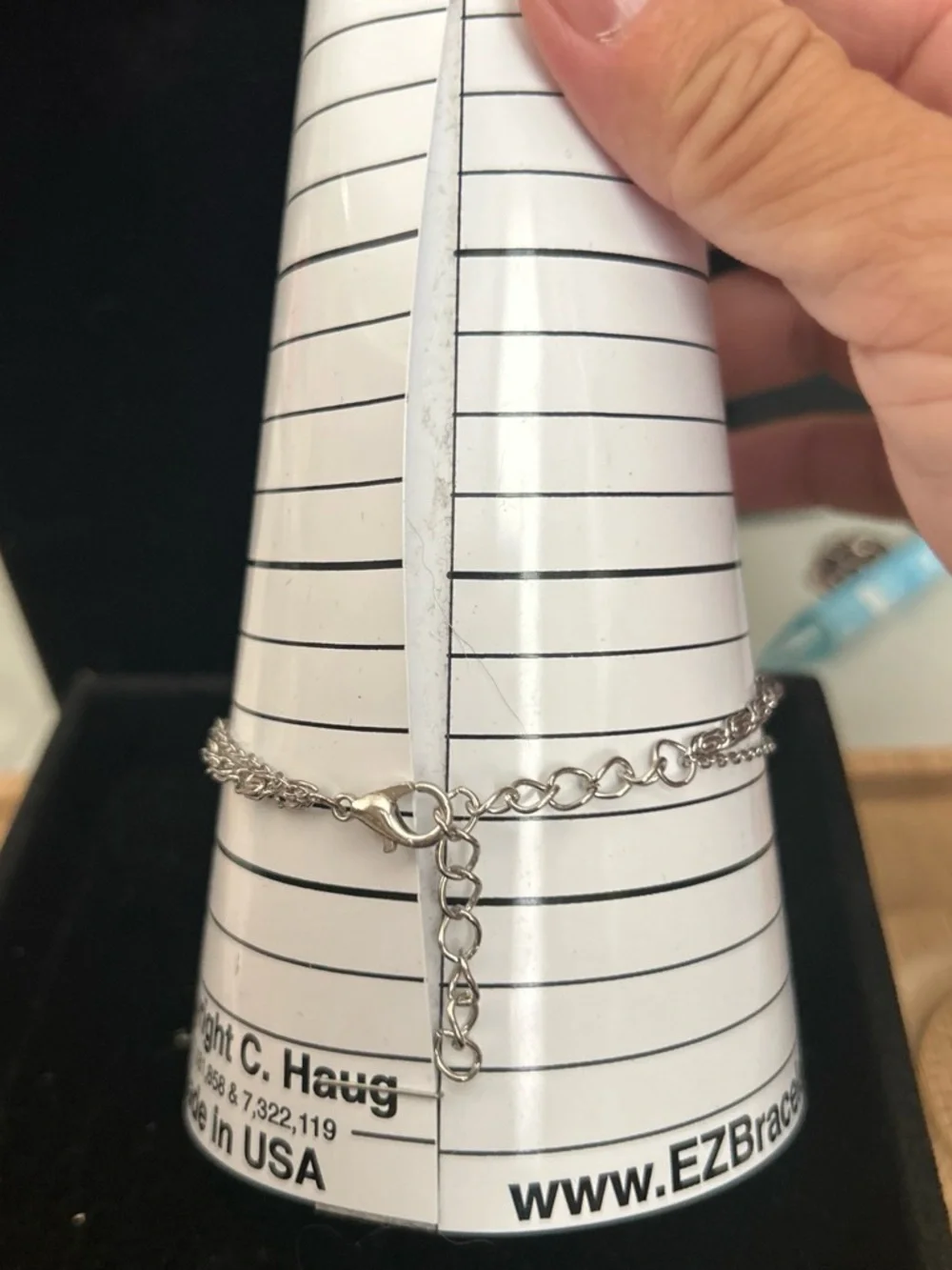 Silver color Multi-Chain Heart Charm Bracelet - Women Jewelry